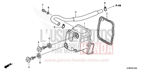 CYLINDER HEAD COVER NHX110WH8 de 2008